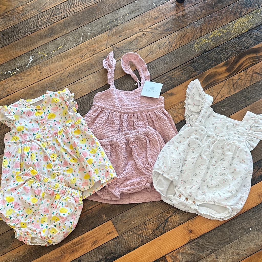 3 Nine Month Outfits.
